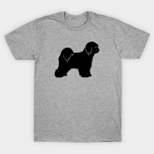 Tibetan Terrier Silhouette T-Shirt